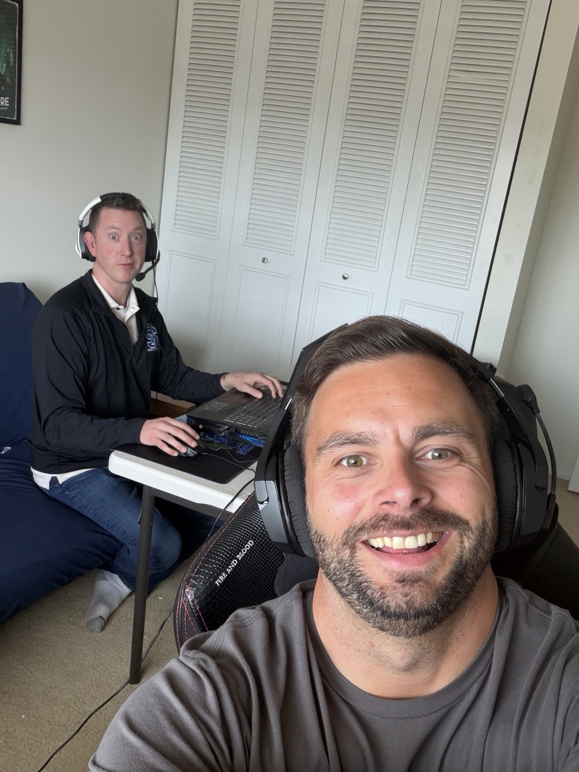 Dad Bods gaming together in the World of Warcraft: Forever era